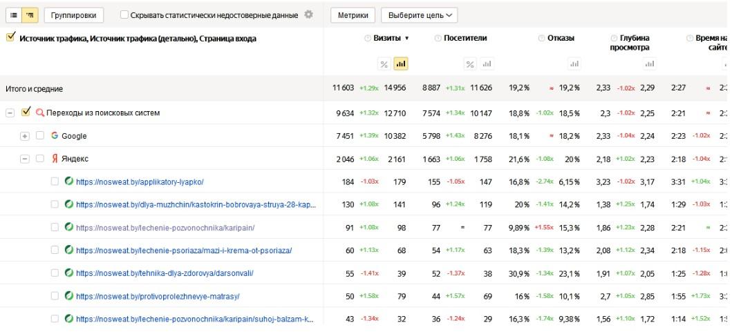 Кейс по SEO – goweb