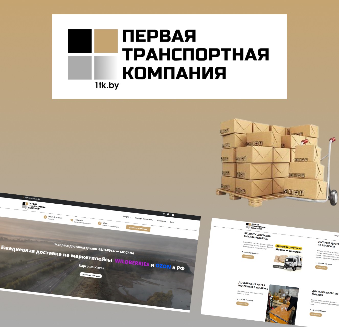 Первая транспортная компания 1tkкейс работ от goweb